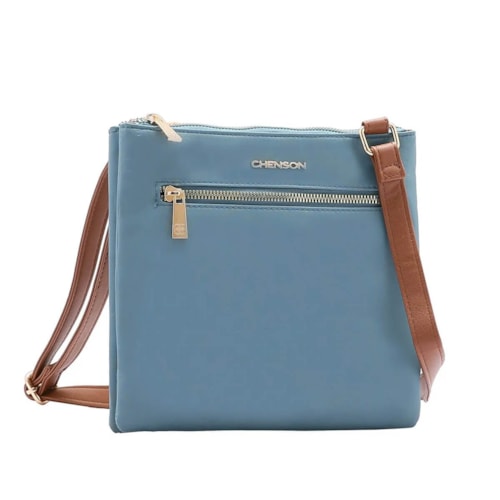 Chenson Bolsa Feminina De Poliuretano Tiracolo 3184589 Azul