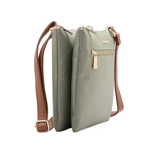 Chenson Bolsa Feminina De Poliuretano Tiracolo 3184589 Verde Musgo