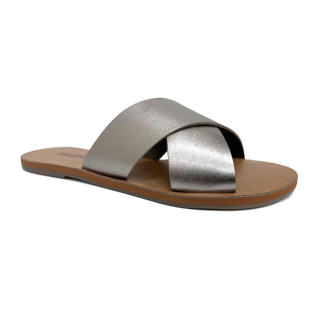 Chinelo Anacapri Rasteira Gaspea 30014 0004 Prata Velha