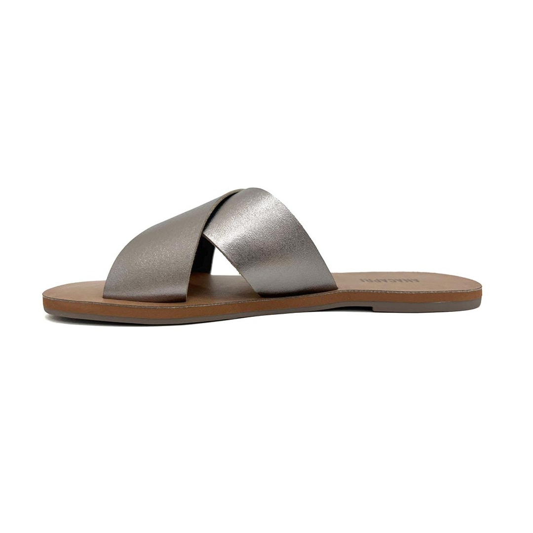 Chinelo Anacapri Rasteira Gaspea 30014 0004 Prata Velha