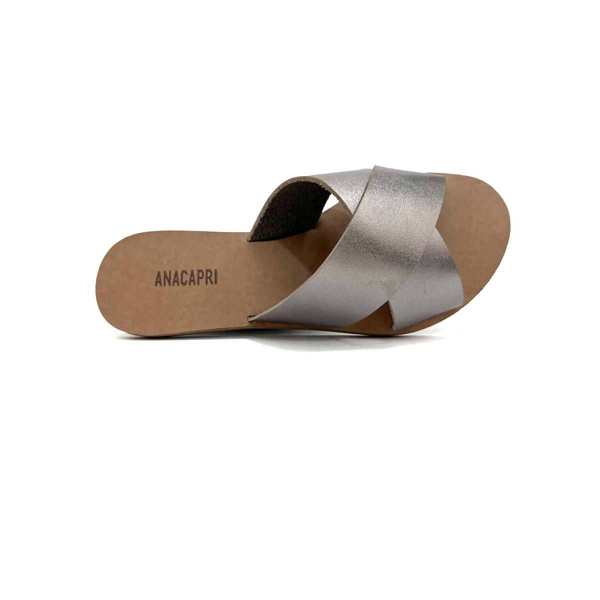 Chinelo Anacapri Rasteira Gaspea 30014 0004 Prata Velha