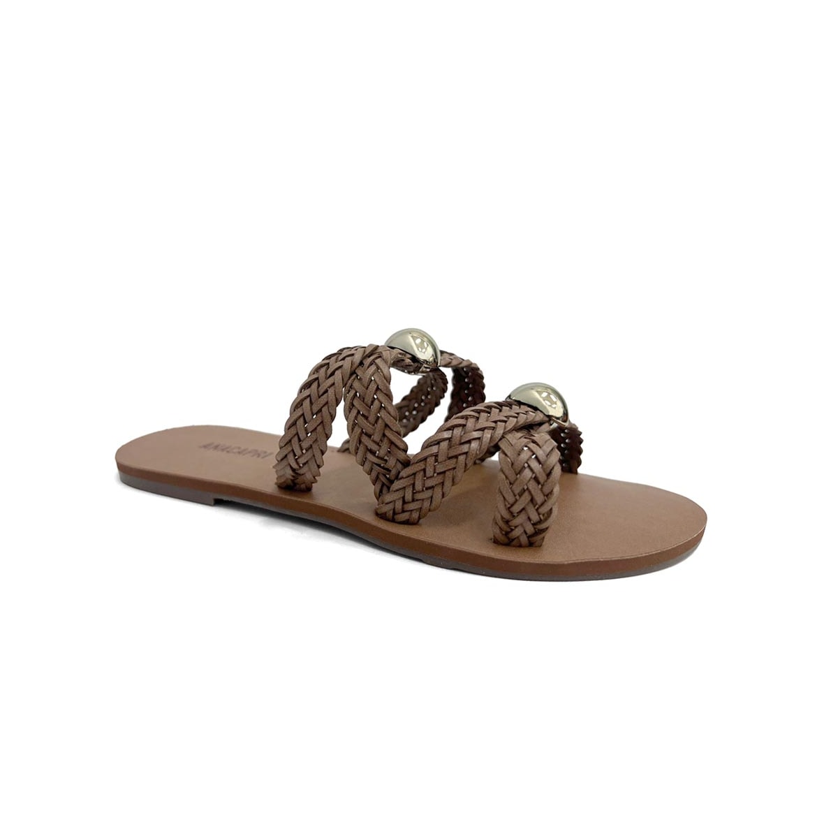 Chinelo Anacapri Rasteira Gaspea C 30014 0479 Cuoio