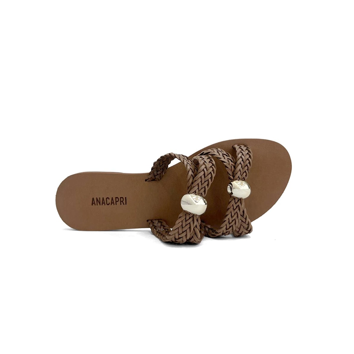 Chinelo Anacapri Rasteira Gaspea C 30014 0479 Cuoio