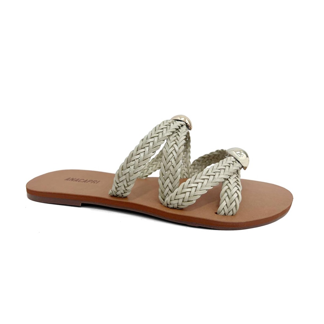 Chinelo Anacapri Rasteira Gaspea C 30014 0479 New White