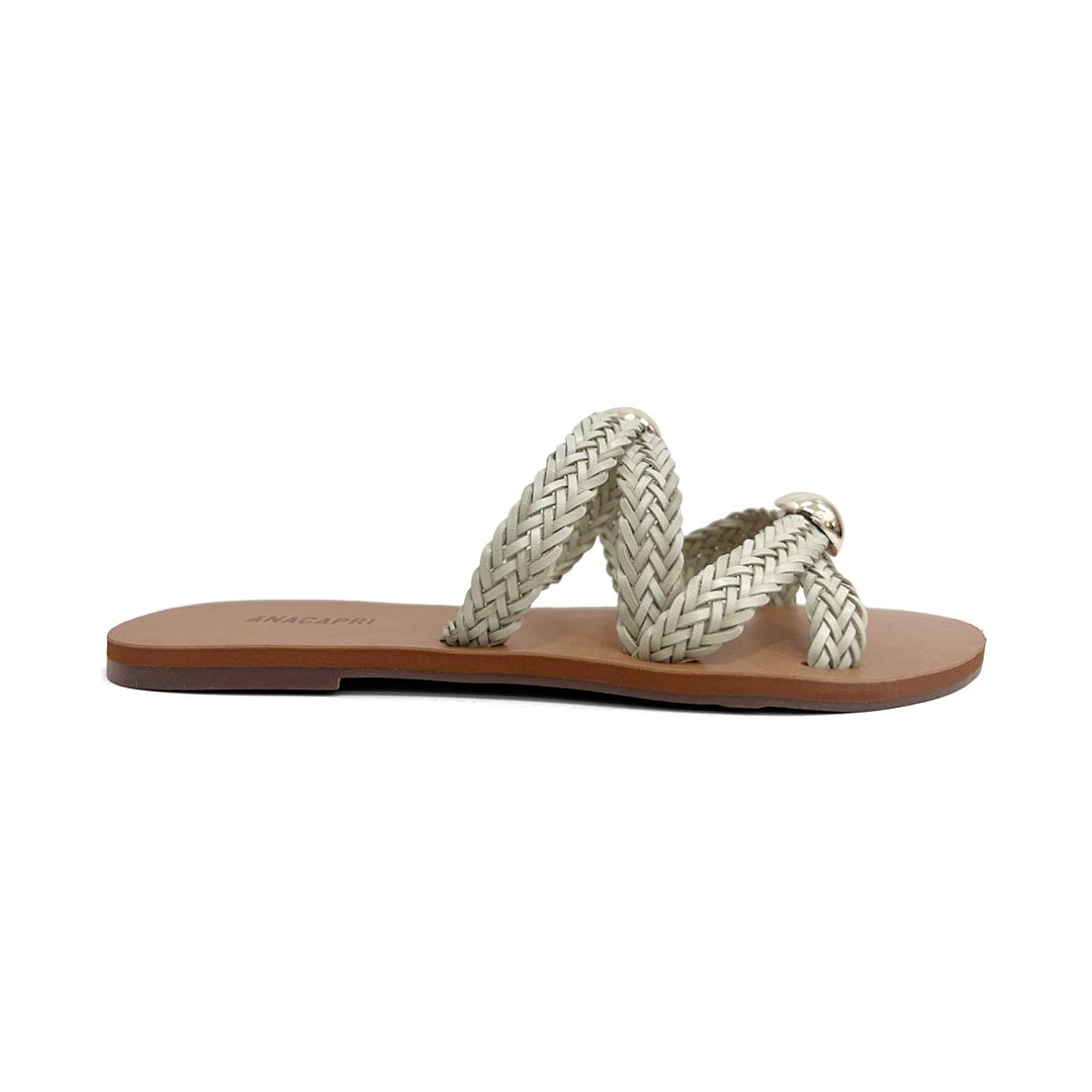 Chinelo Anacapri Rasteira Gaspea C 30014 0479 New White
