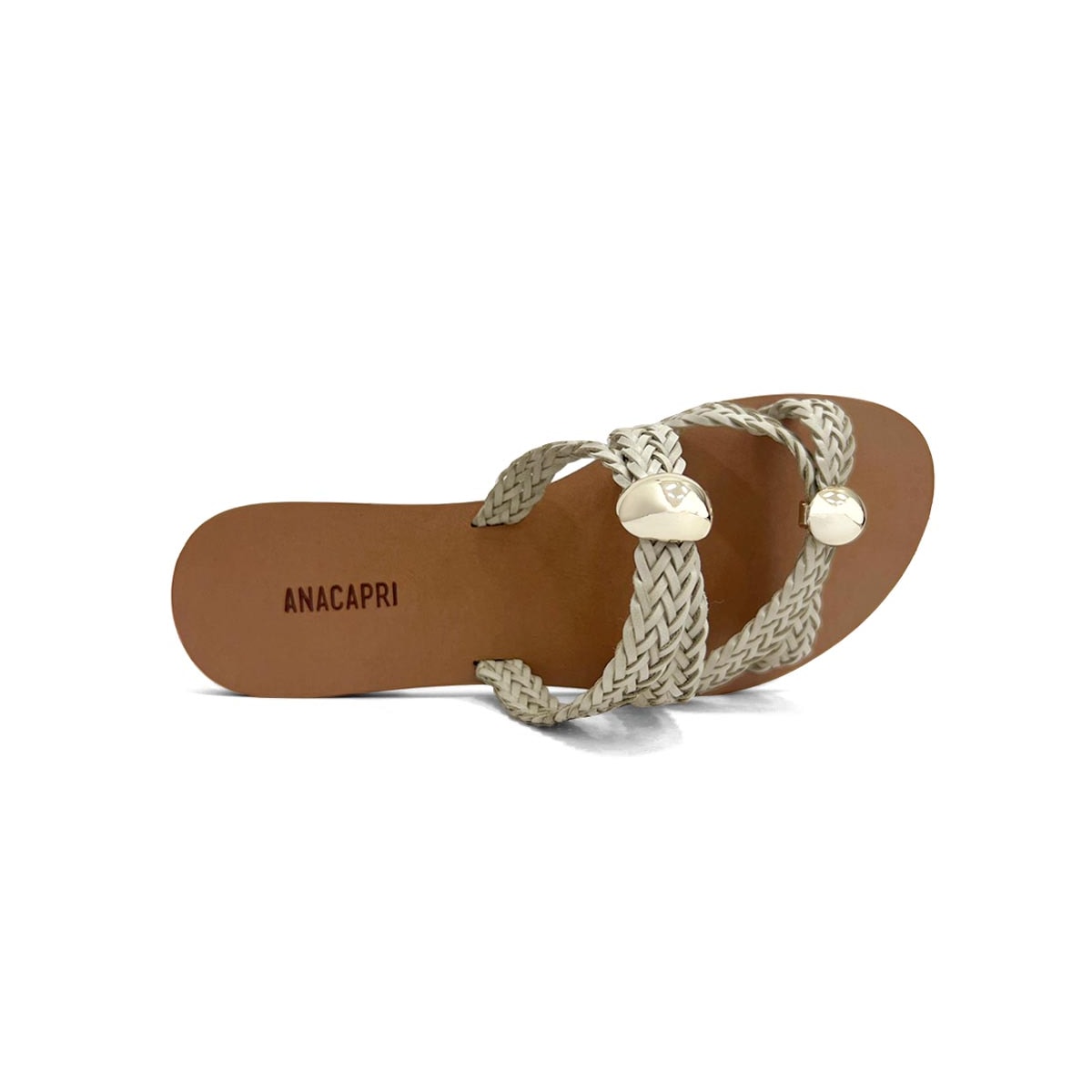 Chinelo Anacapri Rasteira Gaspea C 30014 0479 New White