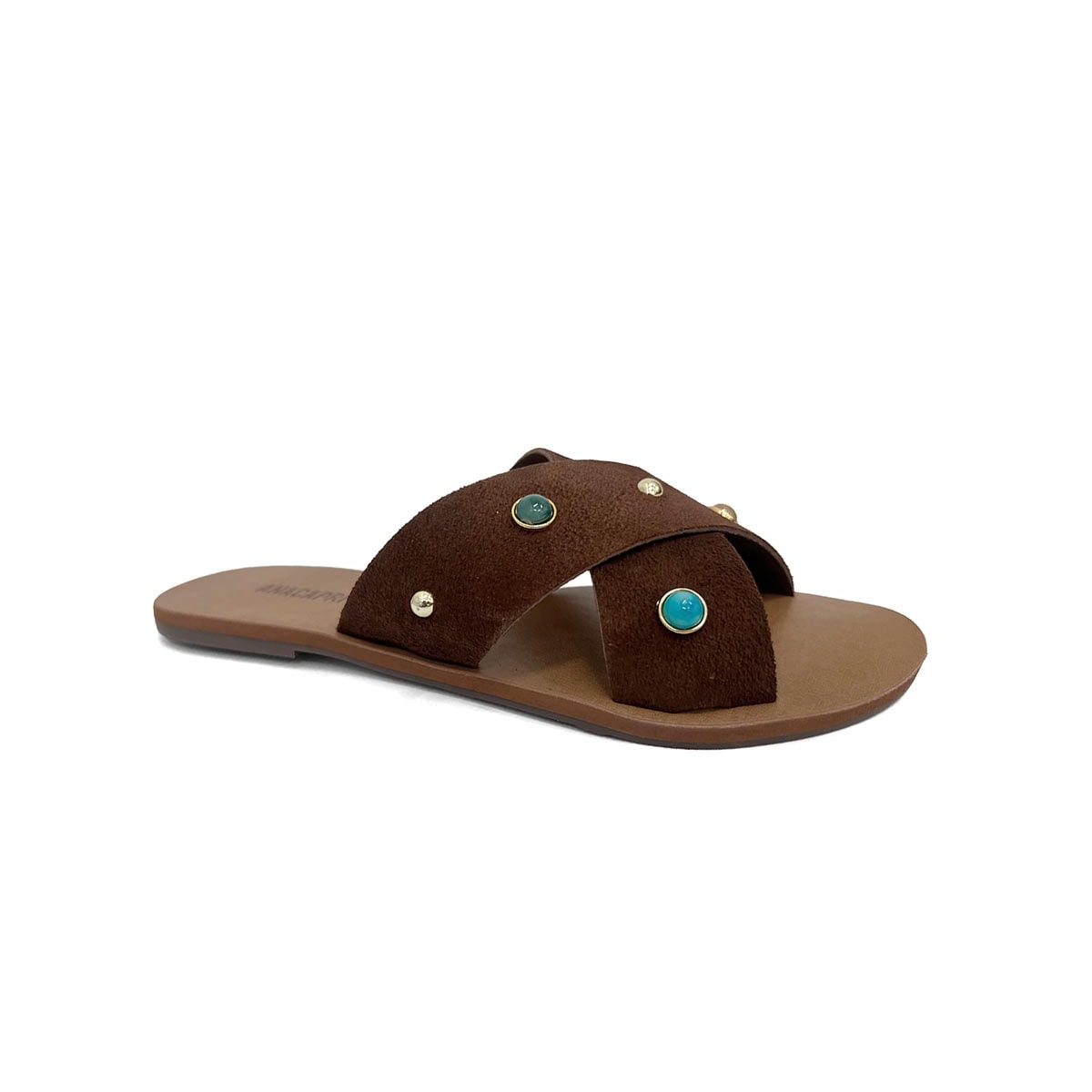Chinelo Anacapri Rasteira Gáspea C30014 Marrom Chinelo Anacapri Rasteira Gáspea C30014 Marrom