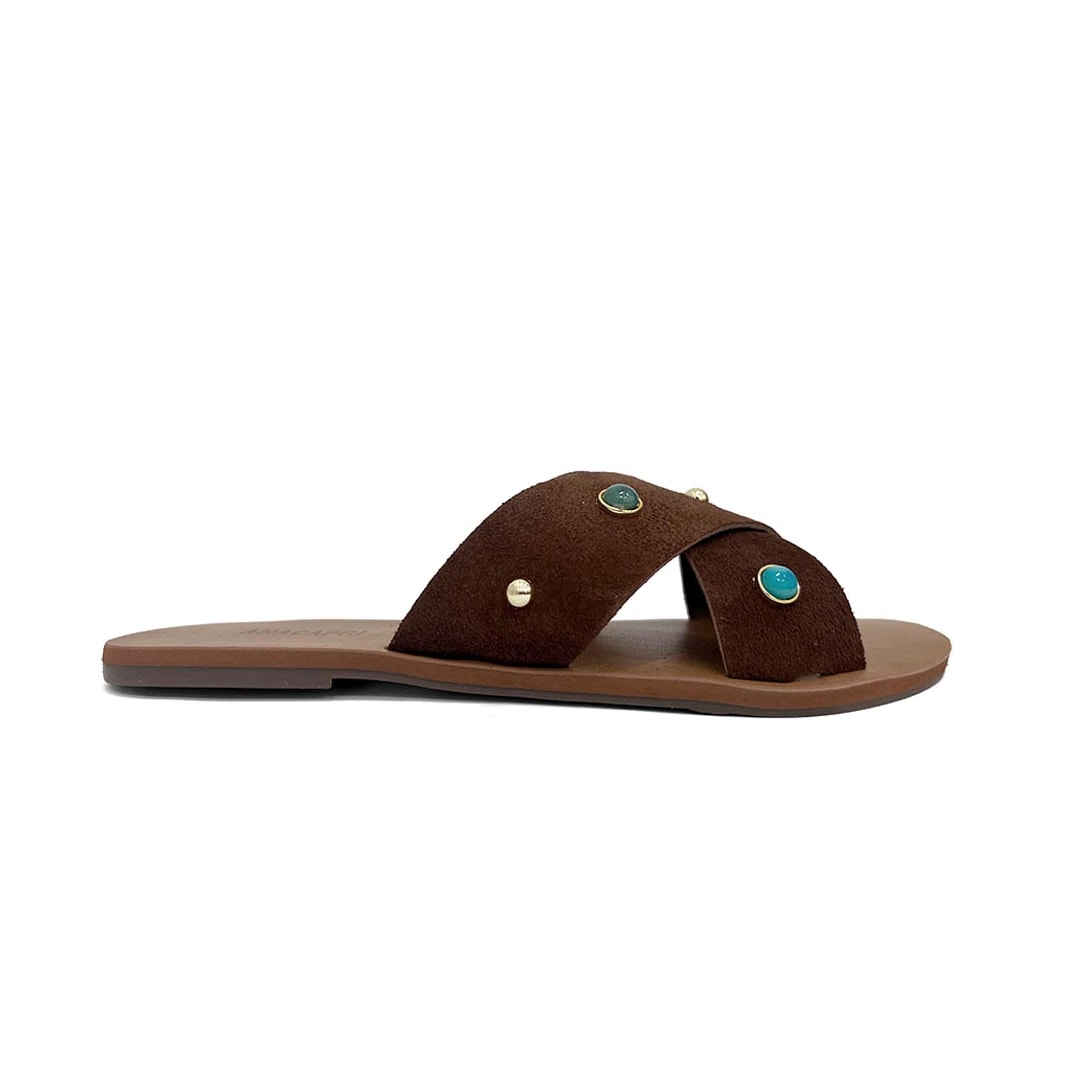 Chinelo Anacapri Rasteira Gáspea C30014 Marrom Chinelo Anacapri Rasteira Gáspea C30014 Marrom