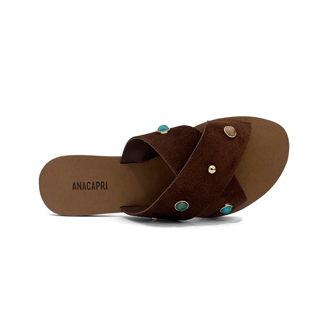 Chinelo Anacapri Rasteira Gáspea C30014 Marrom Chinelo Anacapri Rasteira Gáspea C30014 Marrom
