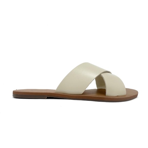 Detalhe - Chinelo Anacapri Rasteira Gáspea C30014 Nude