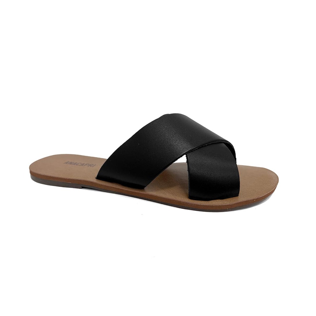 Chinelo Anacapri Rasteira Gáspea C30014 Preto