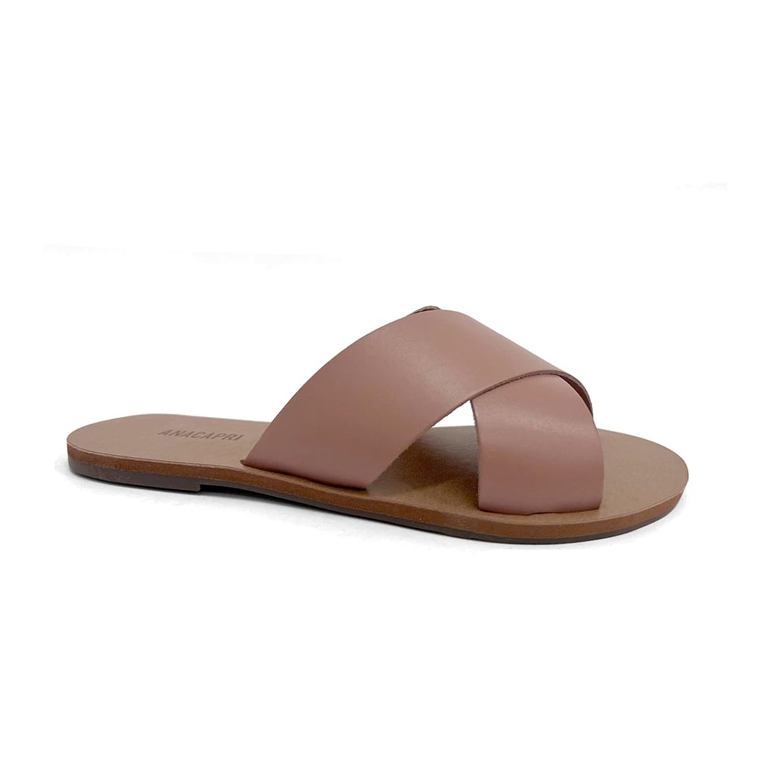 Chinelo Anacapri Rasteira Gáspea C30014 Rosa Antik