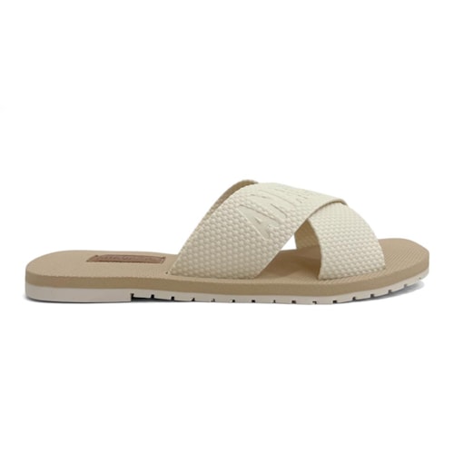 Detalhe - Chinelo Anacapri Rasteira Gaspea C30386 0002 Off White
