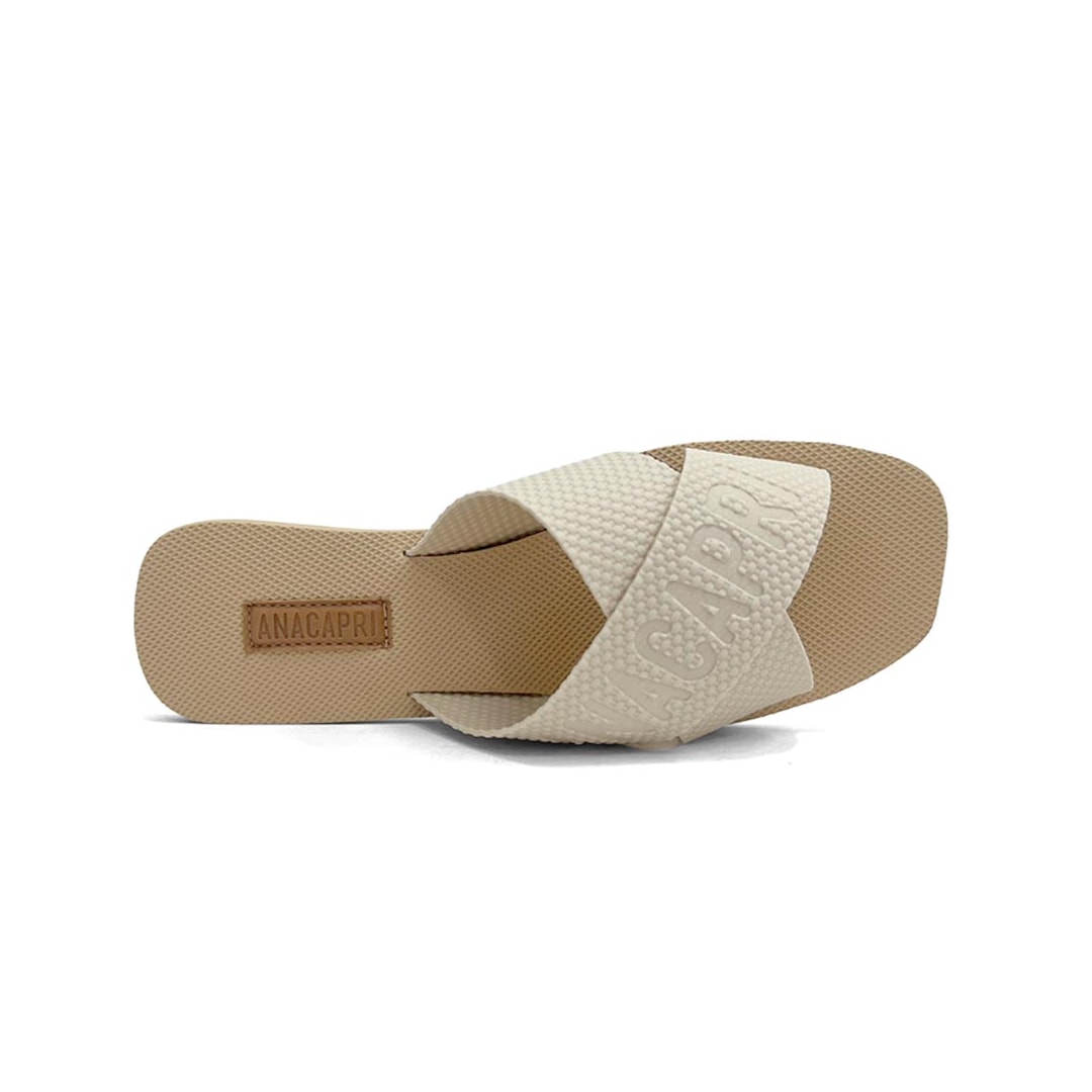 Chinelo Anacapri Rasteira Gaspea C30386 0002 Off White