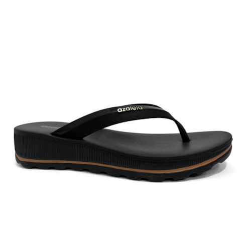 Chinelo Azaleia Feminino Fabi Light 18908 Preto