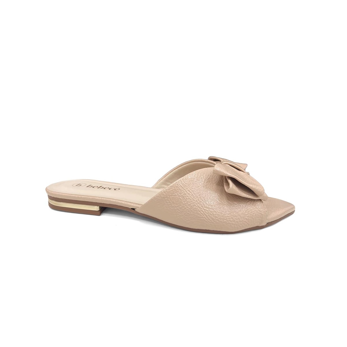 Chinelo Bebecê Feminino Rasteira T2583-116 Nude