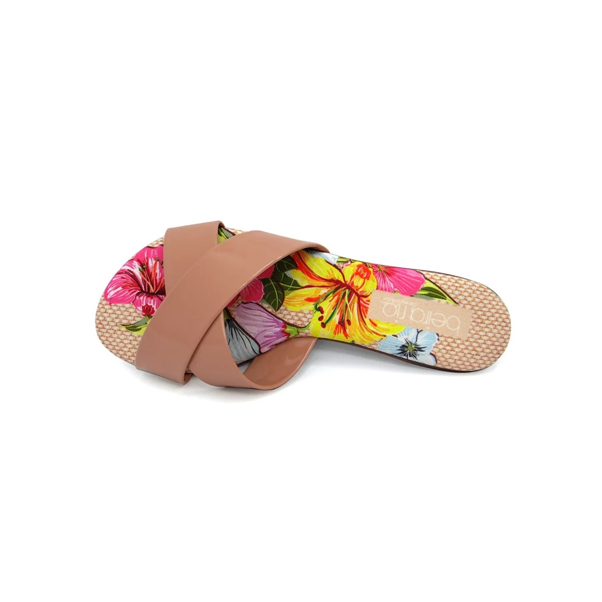 Chinelo Beira Rio Rasteira 8237.284 Areia/Multi Color Chinelo Beira Rio Rasteira 8237.284 Areia/Multi Color