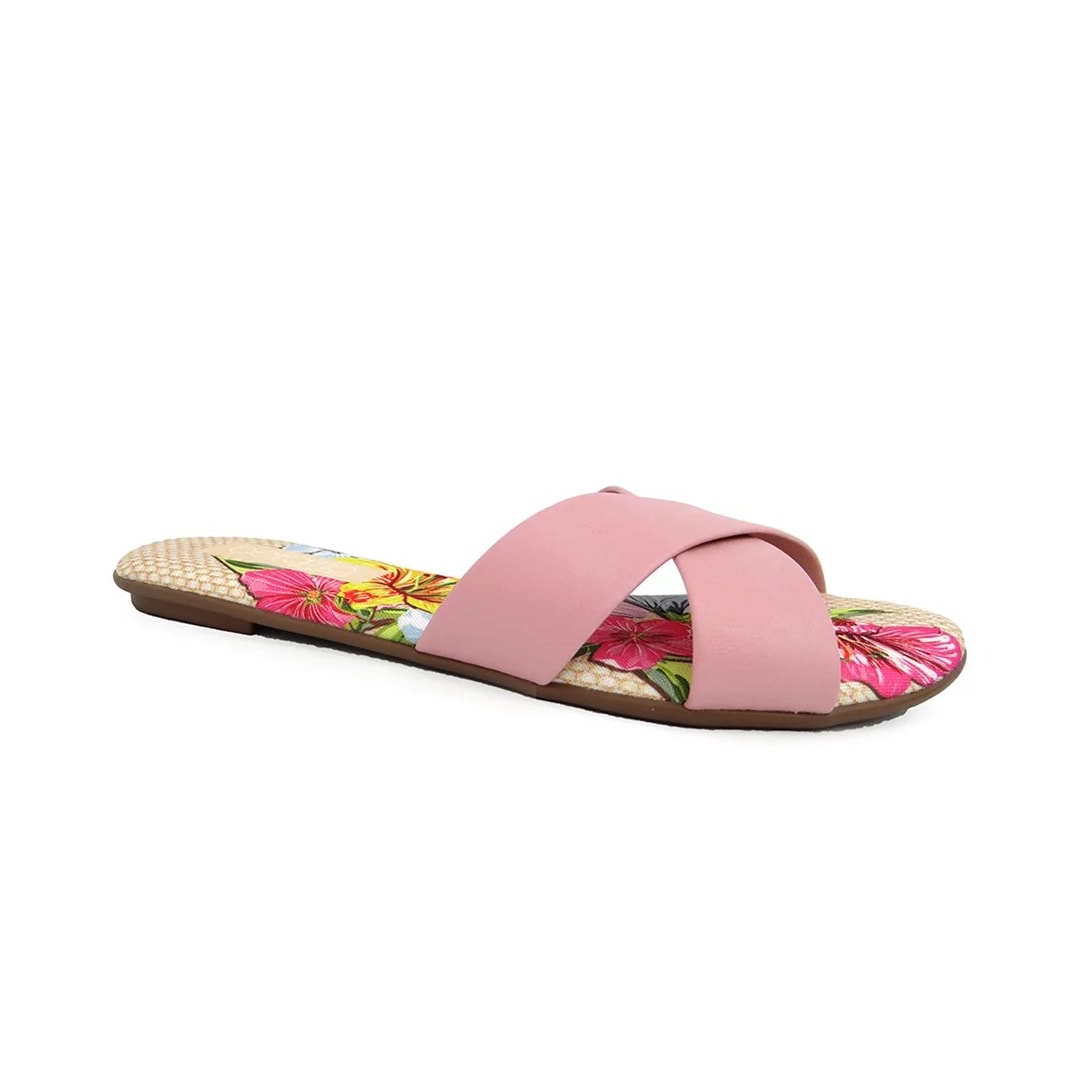 Chinelo Beira Rio Rasteira 8237.284 Rosa/Multi Color Chinelo Beira Rio Rasteira 8237.284 Rosa/Multi Color