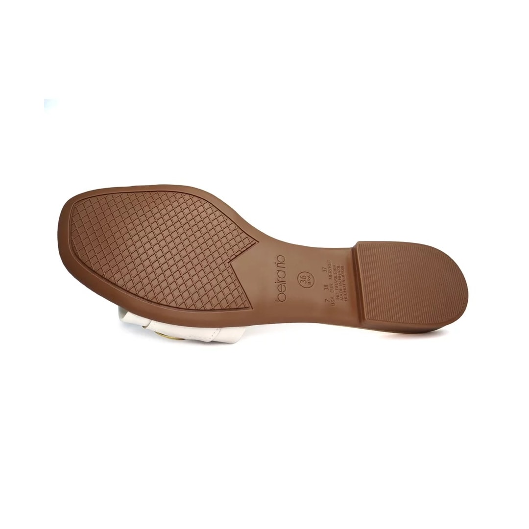 Chinelo Beira Rio Rasteira 8431.102 Branco Chinelo Beira Rio Rasteira 8431.102 Branco