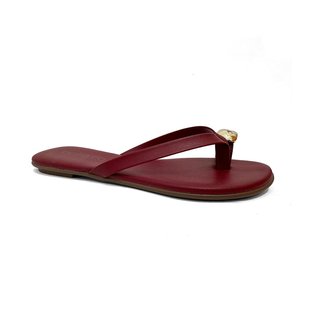 Chinelo Beira Rio Rasteira De Dedo 8384.767 Cherry Chinelo Beira Rio Rasteira De Dedo 8384.767 Cherry