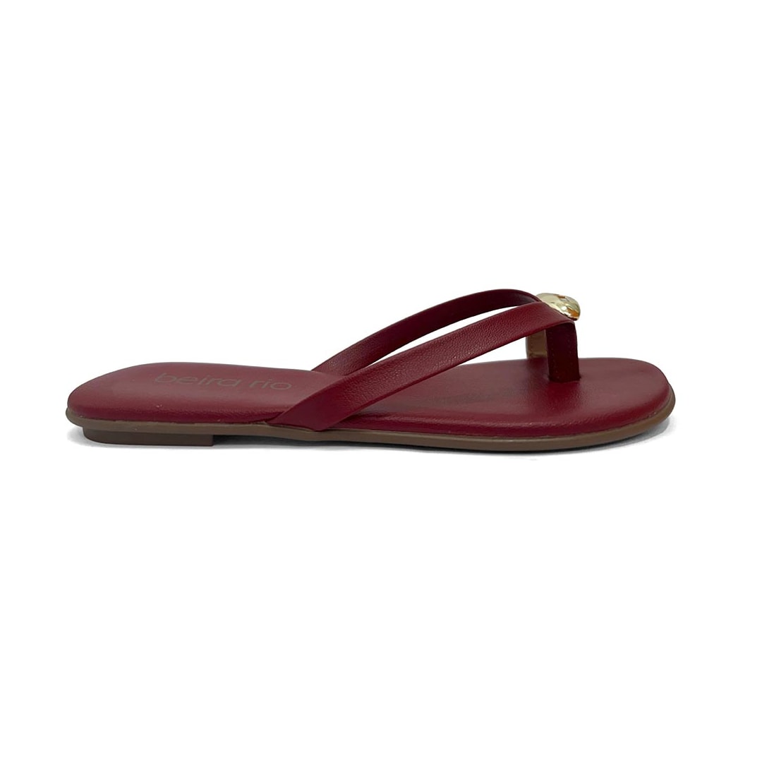 Chinelo Beira Rio Rasteira De Dedo 8384.767 Cherry Chinelo Beira Rio Rasteira De Dedo 8384.767 Cherry
