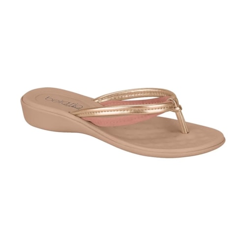 Chinelo Beira Rio Rasteira Feminino 8224.849 Light Blush