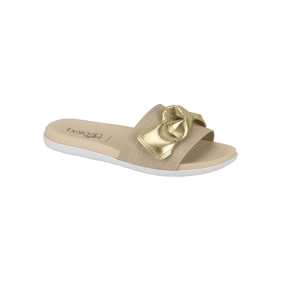 Chinelo Beira Rio Rasteira Feminino 8360.220 Natural Chinelo Beira Rio Rasteira Feminino 8360.220 Natural