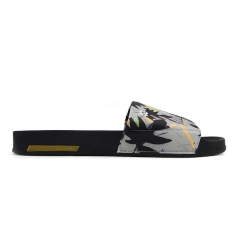 Detalhe - Chinelo Boa Onda Capri Masculino Slide 1709-102 Camuflado
