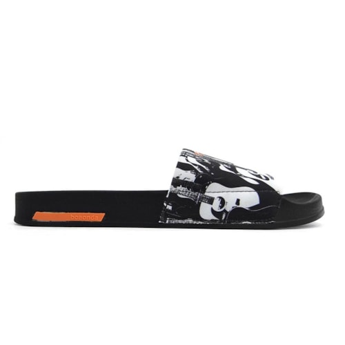 Detalhe - Chinelo Boa Onda Capri Masculino Slide 1709-102 Violao