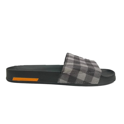 Detalhe - Chinelo Boa Onda Capri Masculino Slide 1709-109 Preto