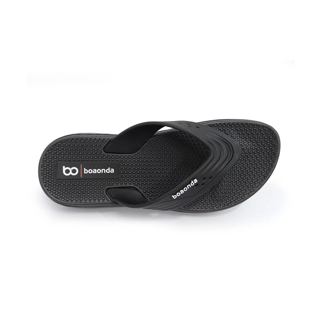 Chinelo Boa Onda Colt Masculno Confort 1952-204 Preto/Cristal