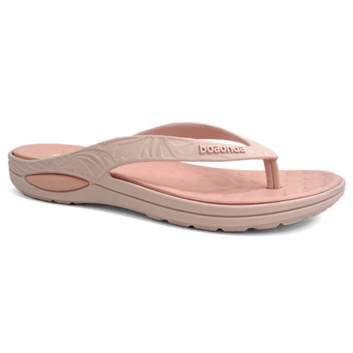 Chinelo Boa Onda Feminino 1319-100 Rose Nude