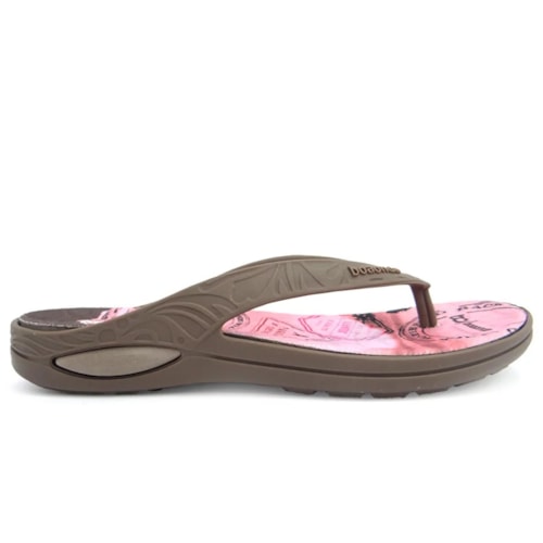 Chinelo Boa Onda Feminino Lily 1319-201 Travel Capuccino