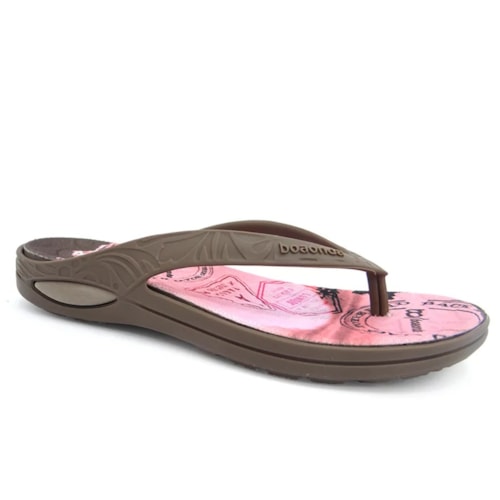 Chinelo Boa Onda Feminino Lily 1319-201 Travel Capuccino