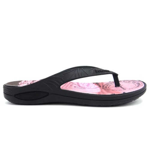 Chinelo Boa Onda Feminino Lily 1319-201 Travel Preto