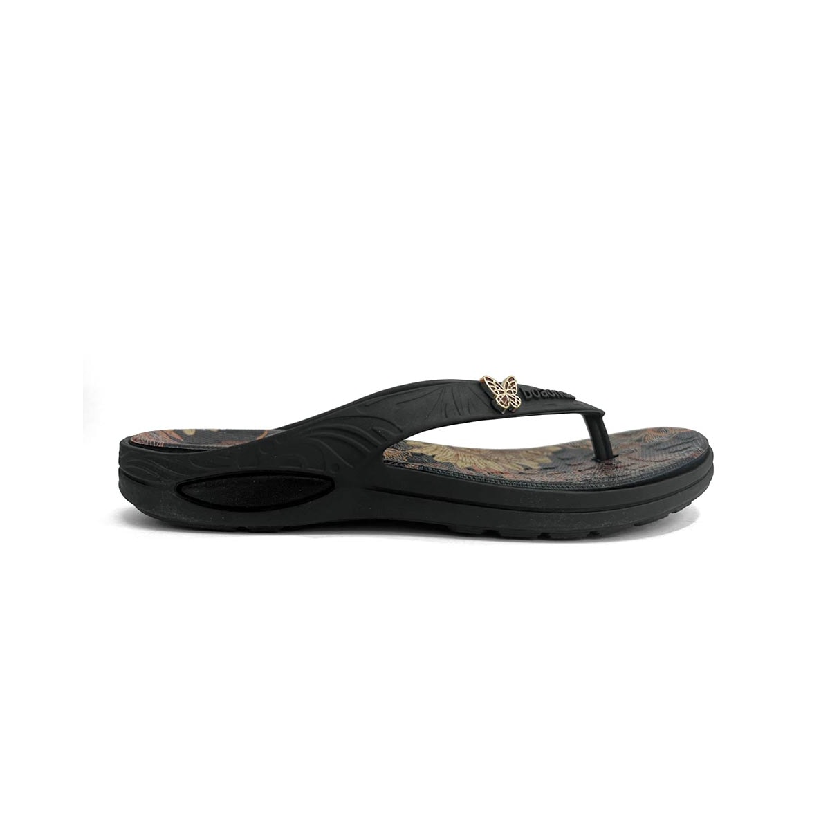 Chinelo Boa Onda Feminino Lily De Dedo 1319-250 Preto