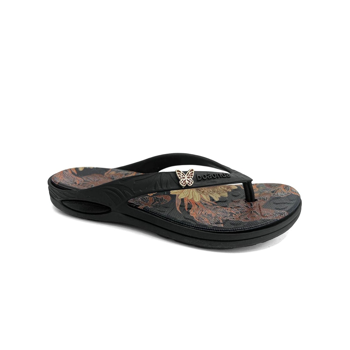 Chinelo Boa Onda Feminino Lily De Dedo 1319-250 Preto