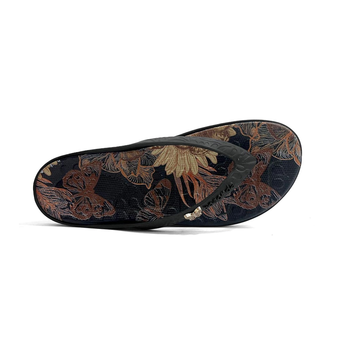 Chinelo Boa Onda Feminino Lily De Dedo 1319-250 Preto