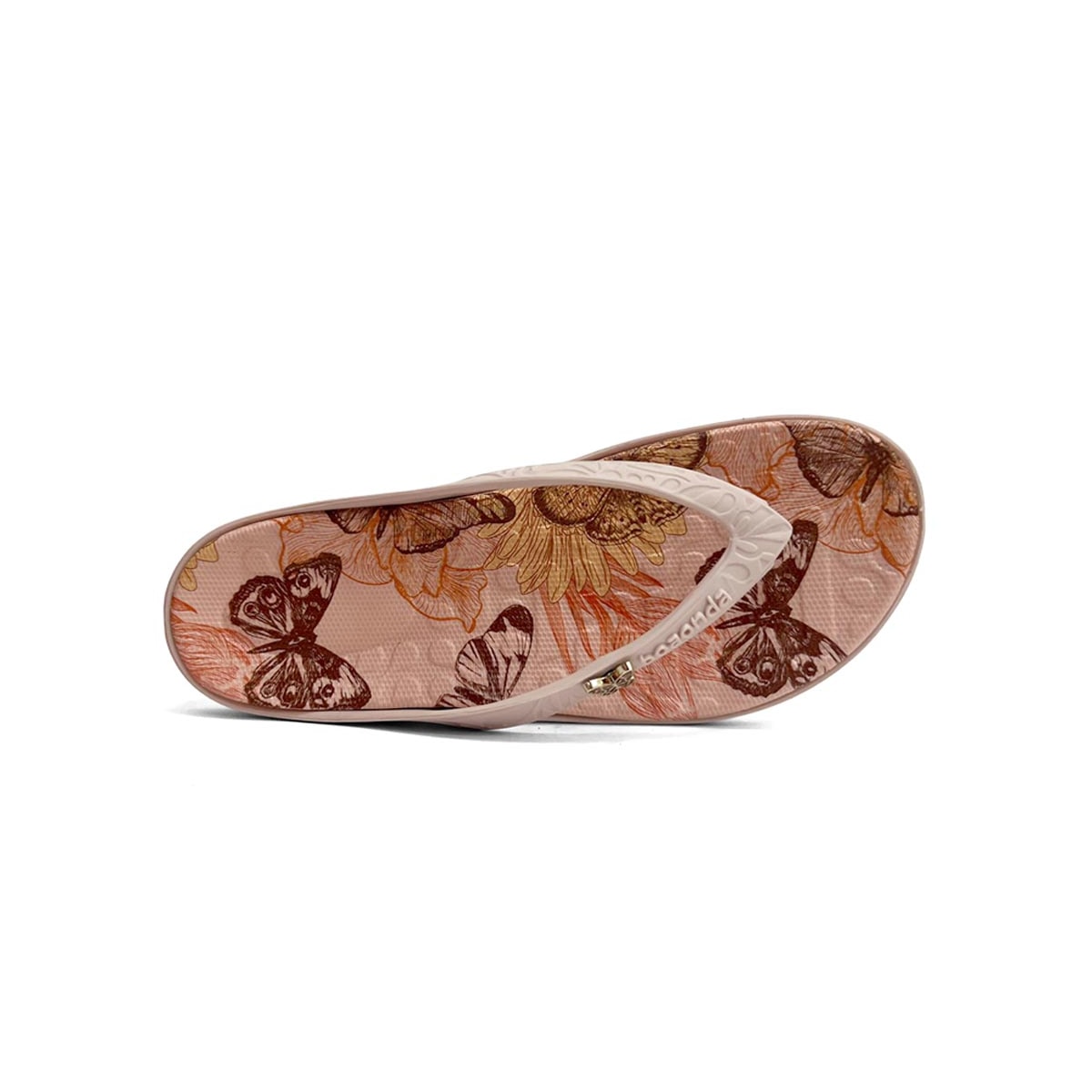 Chinelo Boa Onda Feminino Lily De Dedo 1319-250 Rose Nude