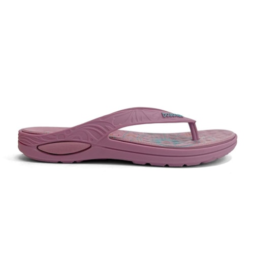 Detalhe - Chinelo Boa Onda Feminino Lily De Dedo 1319-264 Amora