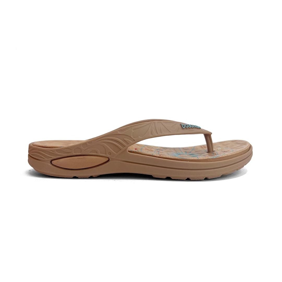 Chinelo Boa Onda Feminino Lily De Dedo 1319-264 Canela