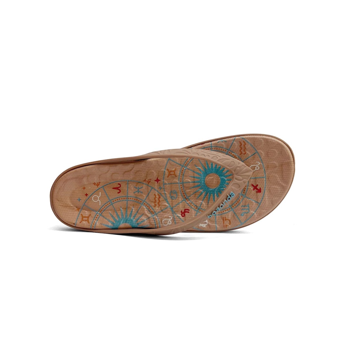 Chinelo Boa Onda Feminino Lily De Dedo 1319-264 Canela