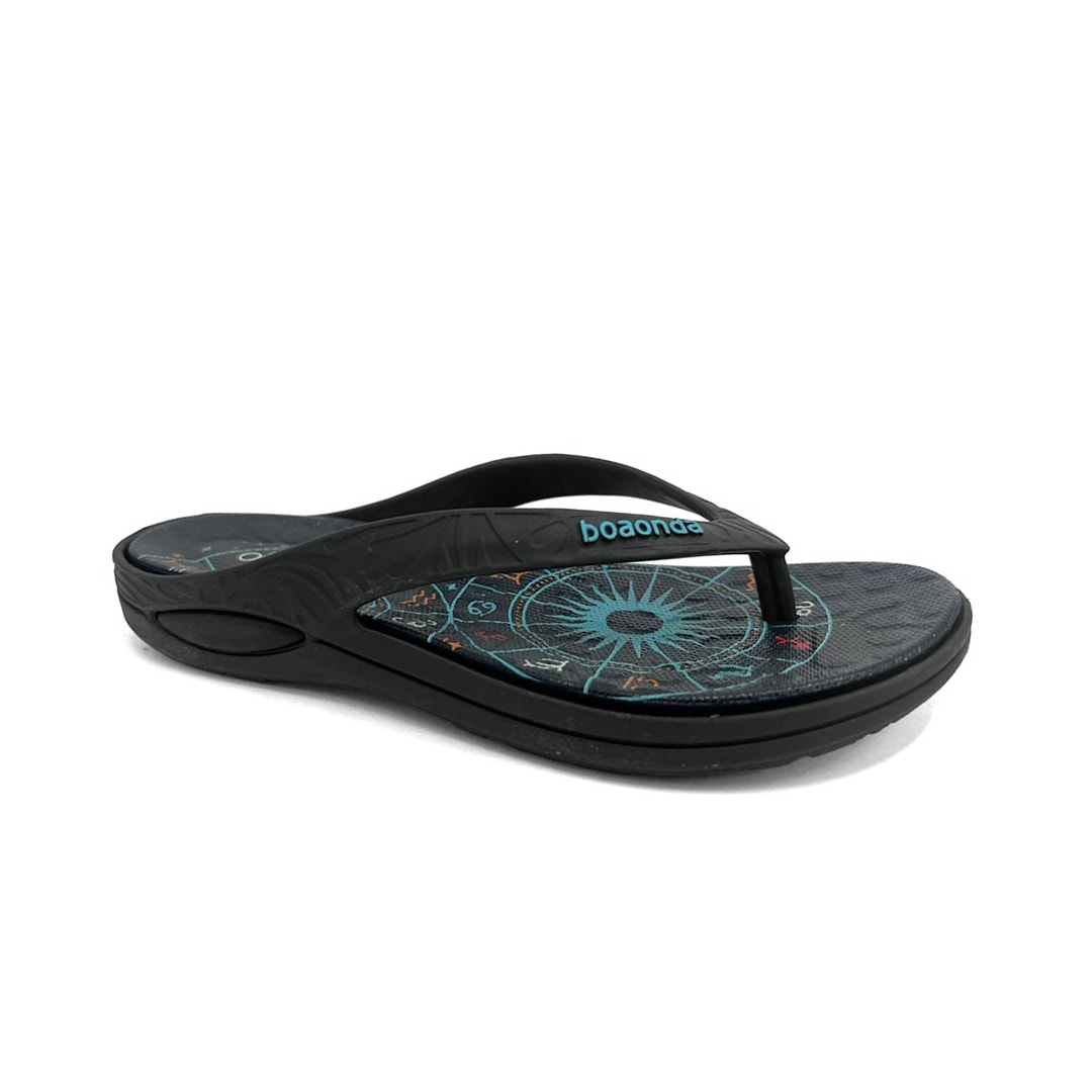 Chinelo Boa Onda Feminino Lily De Dedo 1319-264 Preto