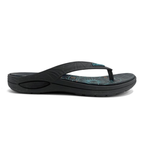 Detalhe - Chinelo Boa Onda Feminino Lily De Dedo 1319-264 Preto