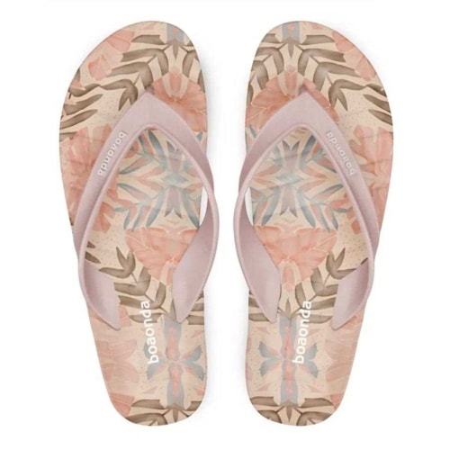 Chinelo Boa Onda Feminino Livi 2223-101 Rose Nude/Soft Garde