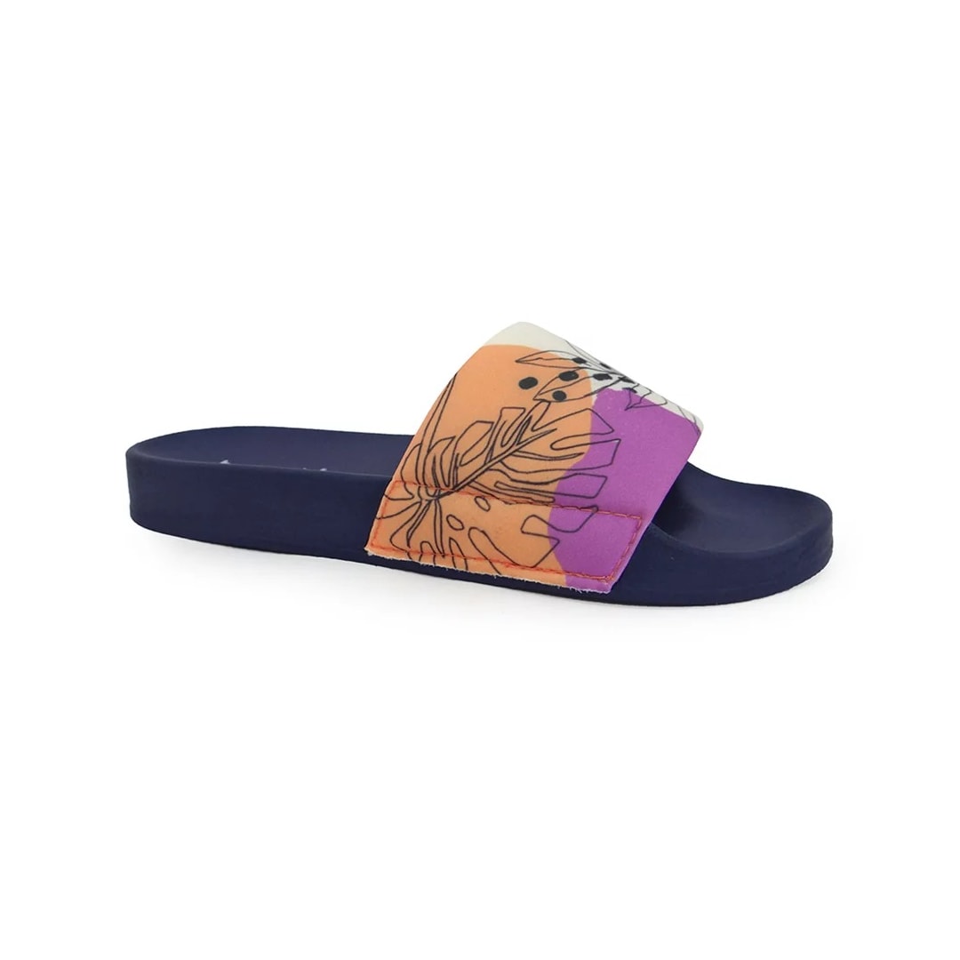 Chinelo Boa Onda Feminino Slide 1737-134 Classic Blue