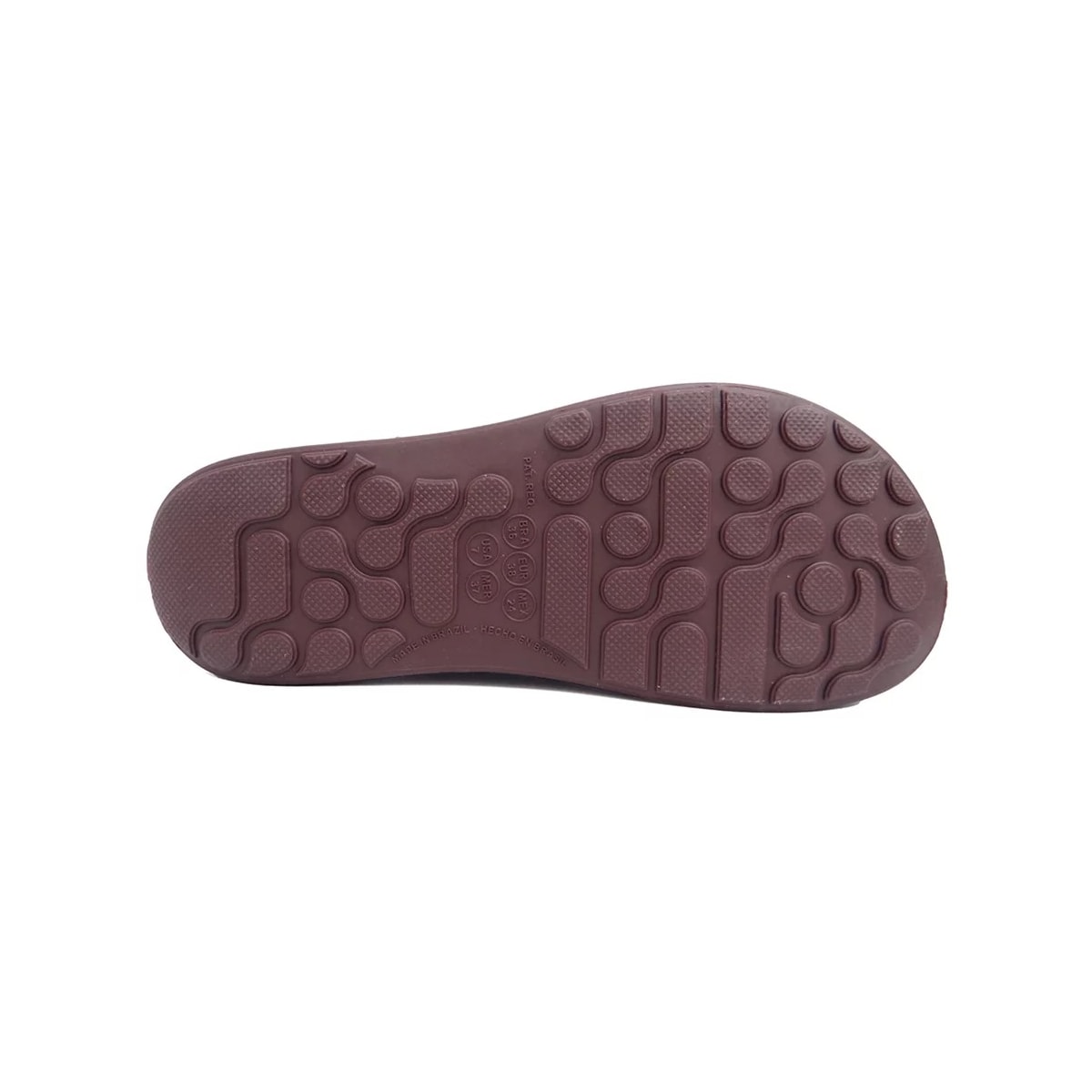 Chinelo Boa Onda Harmony 1949-107 Açai/Xadrez