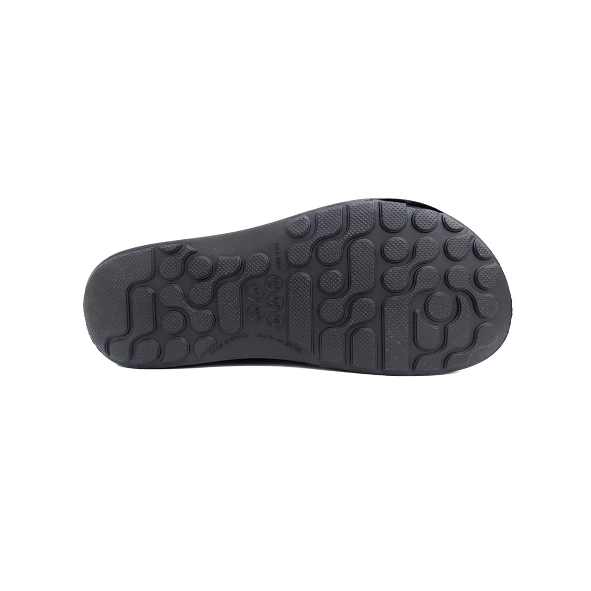 Chinelo Boa Onda Harmony 1949-107 Preto/Xadrez
