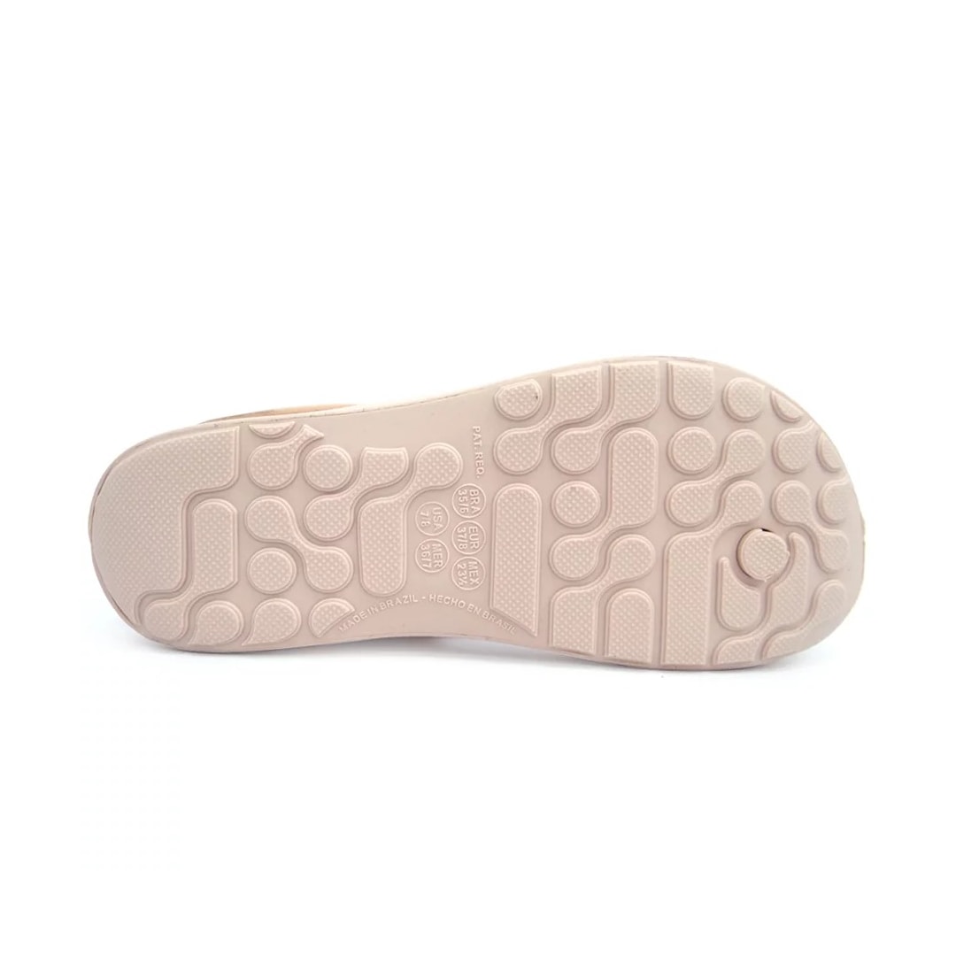 Chinelo Boa Onda Lily 1319-201 Rose Nude
