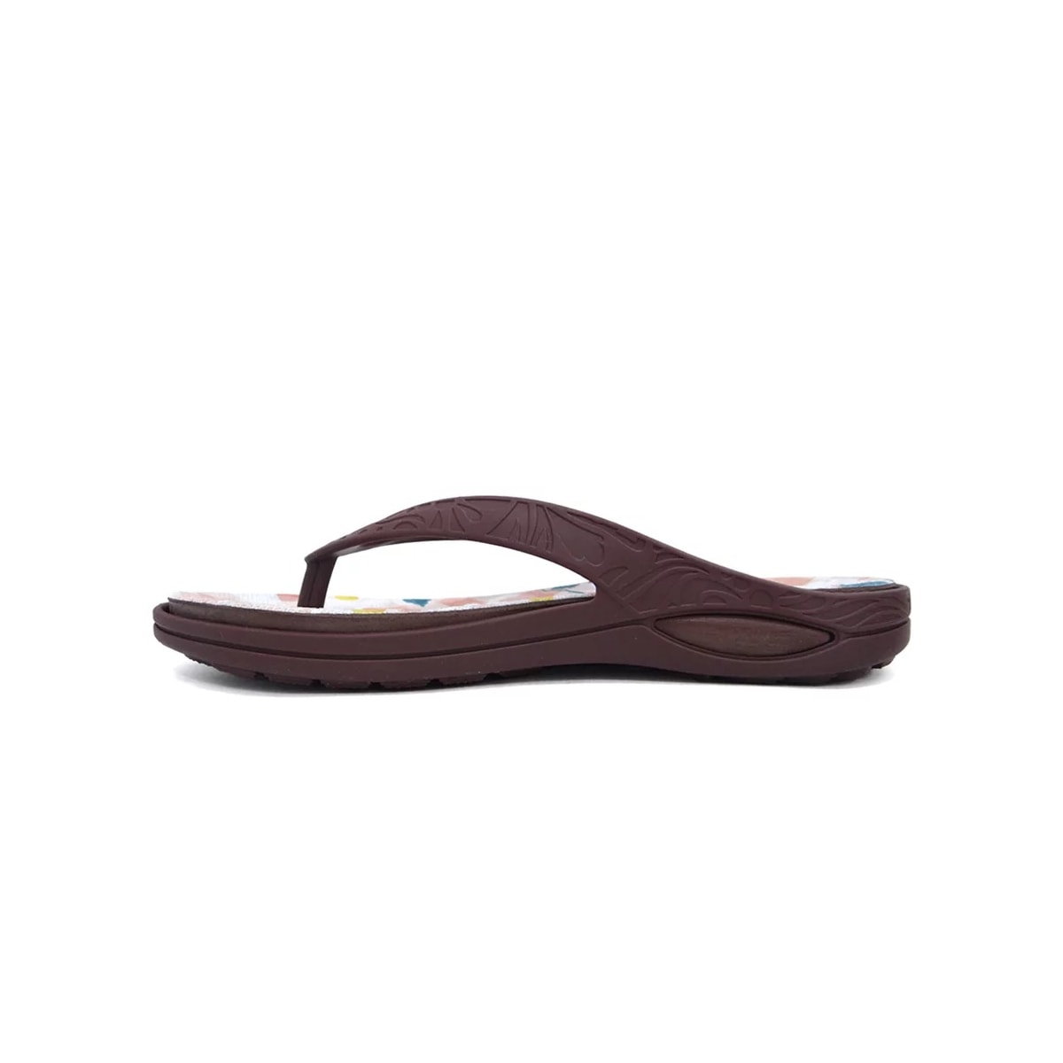 Chinelo Boa Onda Lily 1319-224 Açai/Xadrez Chinelo Boa Onda Lily 1319-224 Açai/Xadrez